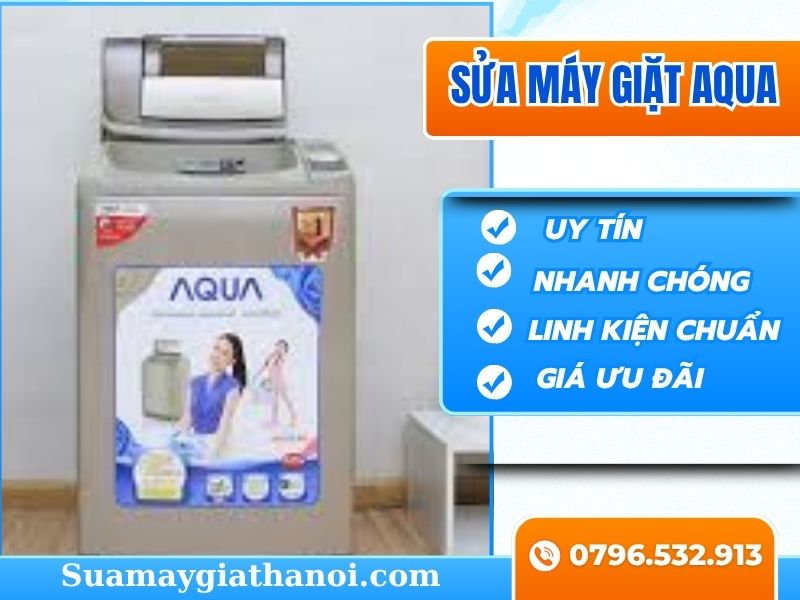 Dịch vụ sửa máy giặt Aqua đơn giản tại nhà