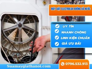 Thợ sửa chữa máy giặt Electrolux không xả nước hiệu quả