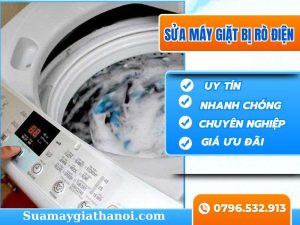 Máy giặt bị rò điện – Cảnh báo nguy hiểm & Cách xử lý an toàn