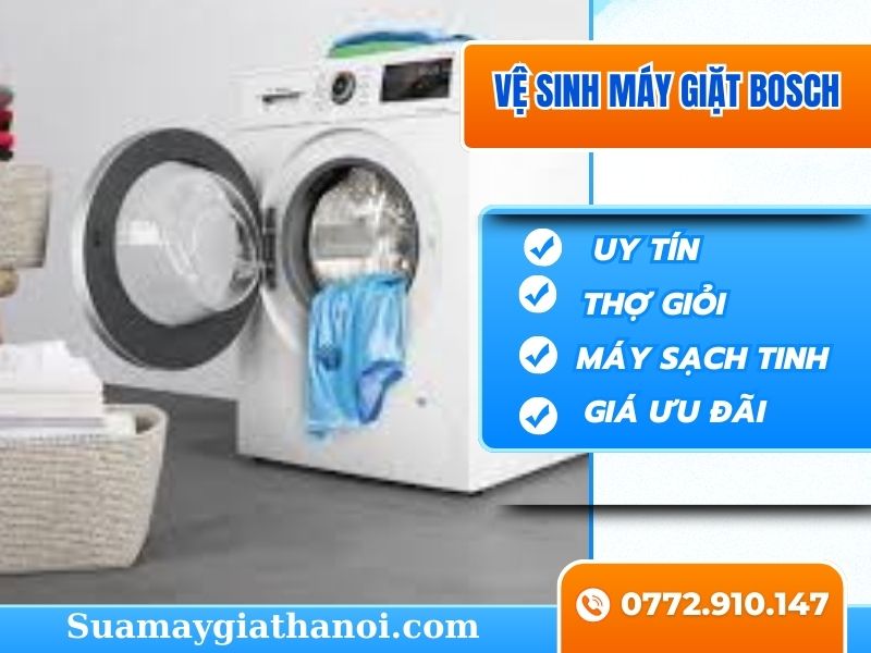 Hãy Cùng Khám Phá 9+ Mẹo Vệ Sinh Máy Giặt Bosch Đỉnh Cao Ngay Tại Nhà!