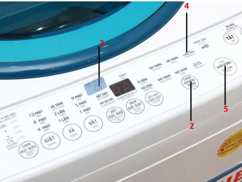 Khám Phá Cách Sử Dụng Máy Giặt Toshiba Qua Bảng Điều Khiển Thần Thánh