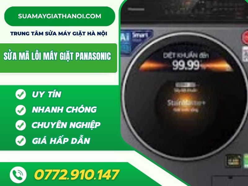 Bảng Mã Lỗi Máy Giặt Panasonic – Nguyên Nhân & Cách Khắc Phục Chi Tiết