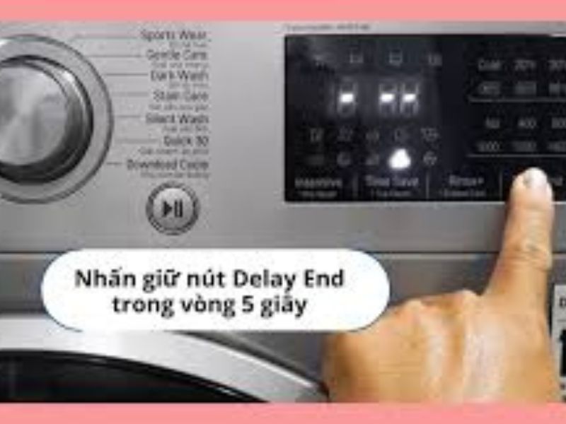 Cách Mở Khóa Máy Giặt Lg Thông Thường