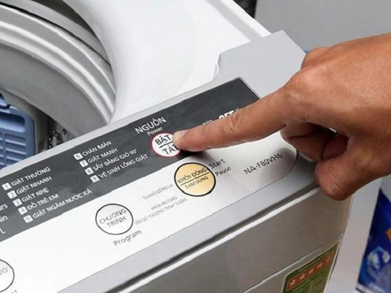 Dấu Hiệu Máy Giặt Panasonic Mất Nguồn