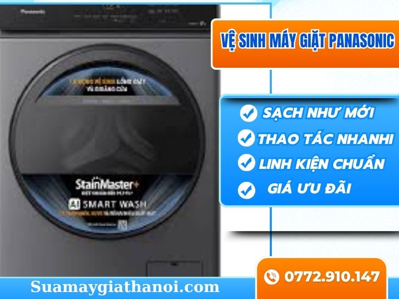 Hướng Dẫn Cách Vệ Sinh Máy Giặt Panasonic đơn Giản, Hiệu Quả Tại Nhà (2)