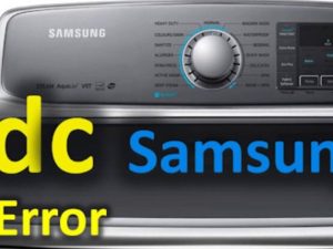 Lỗi Dc Máy Giặt Samsung Là Gì