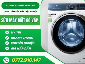 Dịch Vụ Sửa Máy Giặt Gò Vấp – Nhanh, Chuẩn, Bảo Hành Rõ Ràng