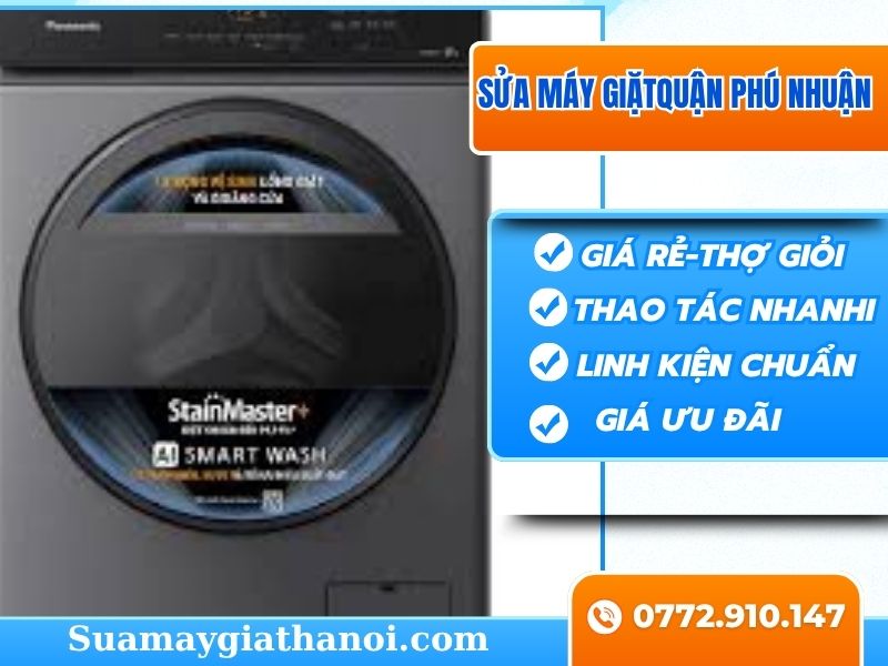 Dịch Vụ Sửa Máy Giặt Tại Nhà ở Phú Nhuận, Tphcm