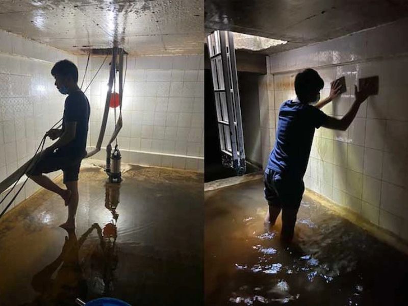 Thau bể nước ngầm tại Hà Đông giá rẻ